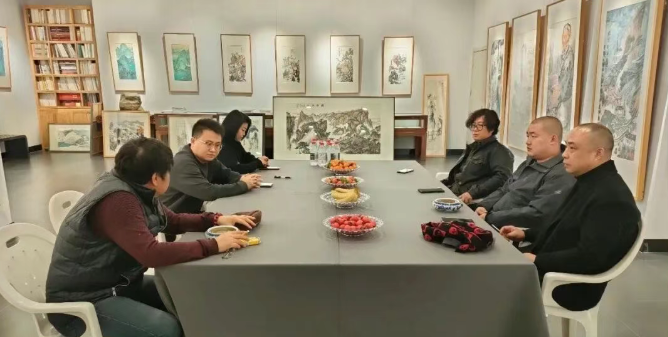山东省华侨国际文化交流促进会美术专业委员会秘书处工作会议顺利召开